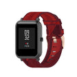 20mm Universal Stripe Weave Nylon Watch Band(Red) - 20mm Bands by PMc TechLife | Online Shopping South Africa | PMc TechLife | Buy Now Pay Later Mobicred