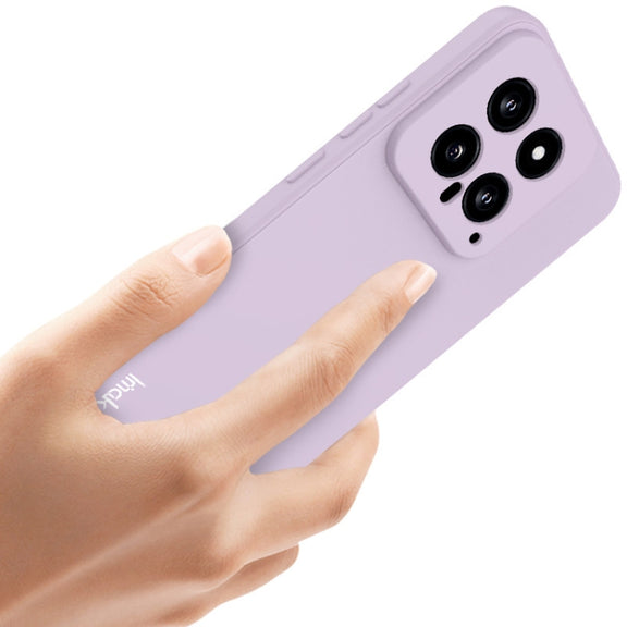 For Xiaomi 14 5G imak UC-4 Series Straight Edge TPU Phone Case(Purple)