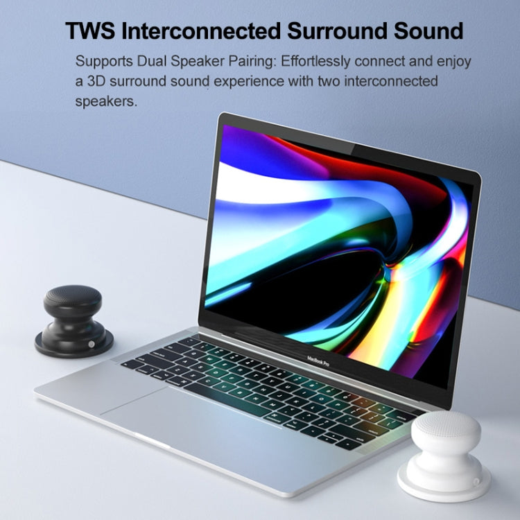 EWA A117 Portable Mini Magnetic Phone Holder Bluetooth Metal Speaker(Blue)