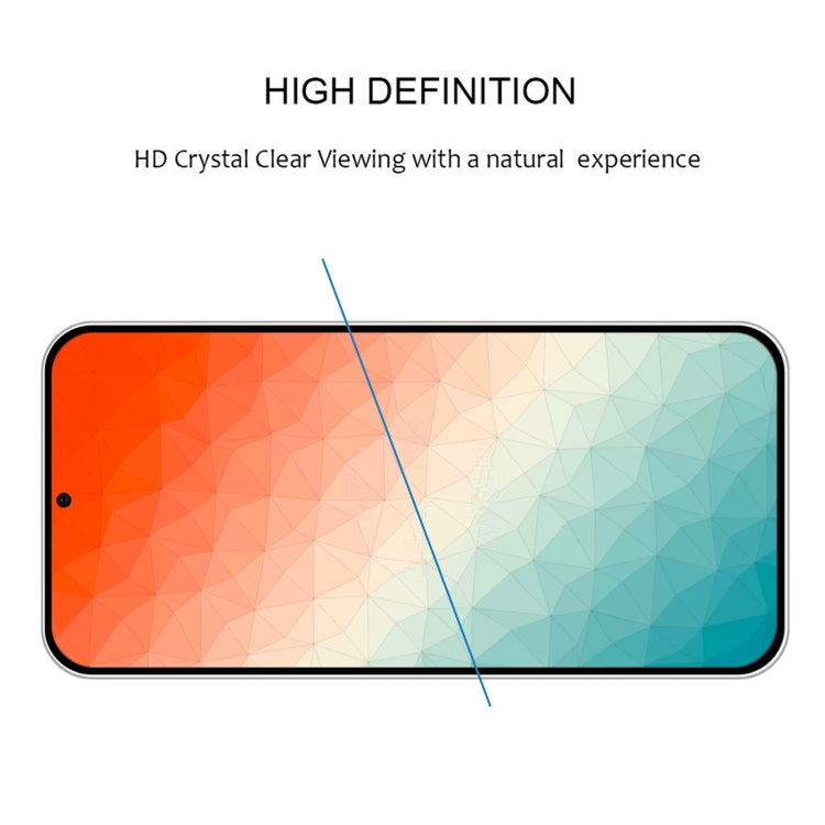 For Samsung Galaxy S24+ 5G 25pcs Full Glue Screen Tempered Glass Film, Support Fingerprint Unlocking