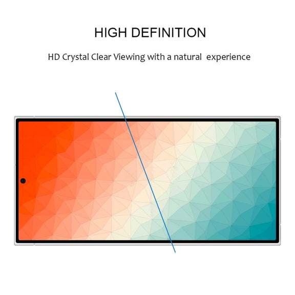 For Samsung Galaxy S24 Ultra 5G 25pcs Full Glue Screen Tempered Glass Film, Support Fingerprint Unlocking