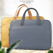 Yesido WB36 14 inch Water-resistant Oxford Cloth Laptop Bag(Yellow)