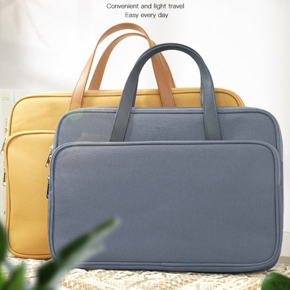 Yesido WB36 14 inch Water-resistant Oxford Cloth Laptop Bag(Yellow)