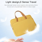 Yesido WB36 14 inch Water-resistant Oxford Cloth Laptop Bag(Yellow)