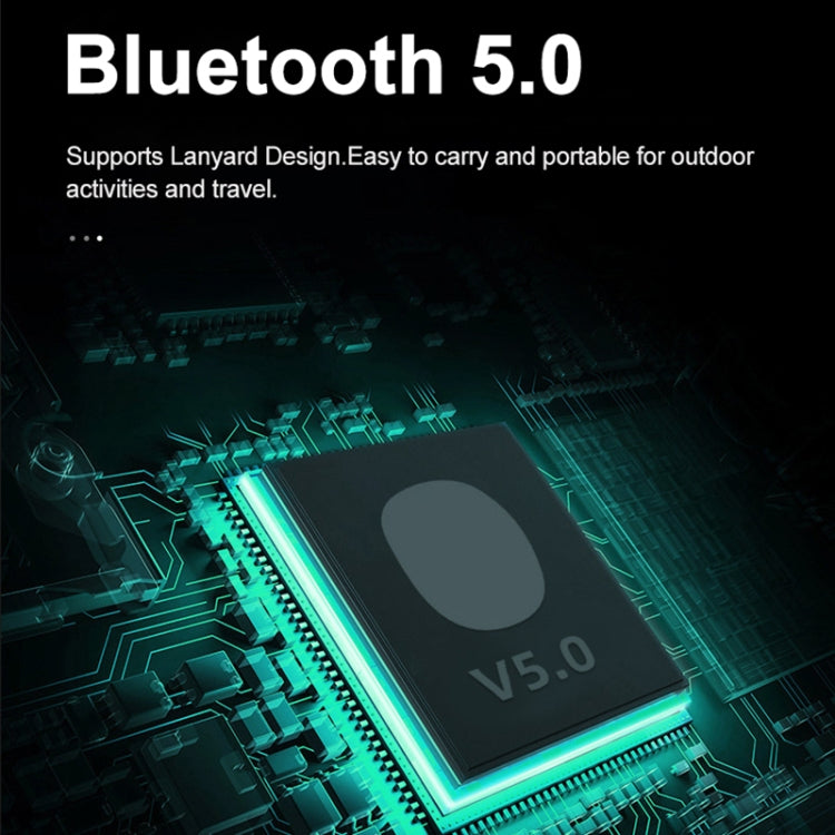 EWA A124 Portable Mini TWS Bluetooth Speaker Outdoor IPX5 Waterproof Subwoofer(Silver) - free shipping - PMC Jewellery - Order now!