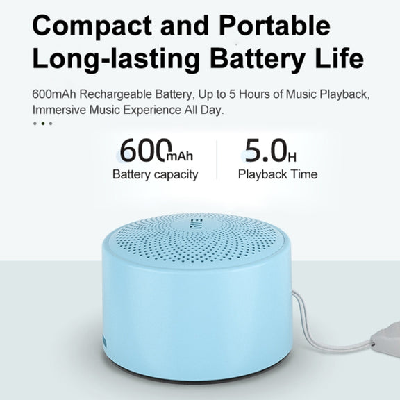 EWA A124 Portable Mini TWS Bluetooth Speaker Outdoor IPX5 Water-resistant Subwoofer(Yellow)
