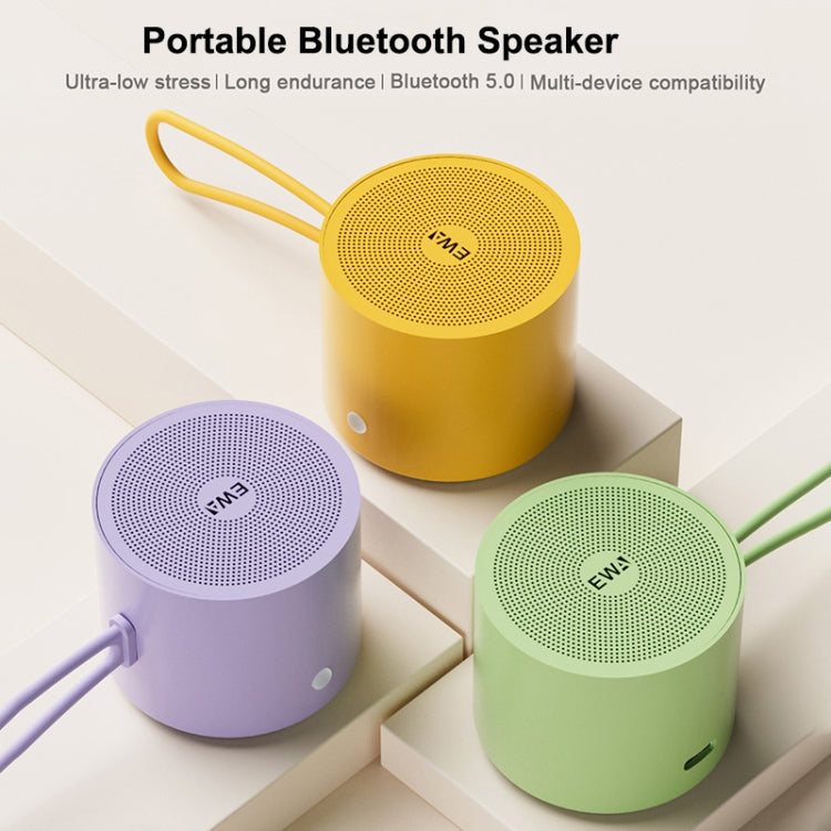 EWA A127 Outdoor IPX5 Water-resistant Portable Mini TWS Wireless Bluetooth Speaker(Brown)