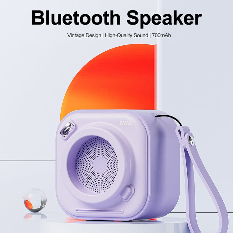 EWA A132 Portable Mini Stereo Wireless Bluetooth Speaker(Yellow Orange)