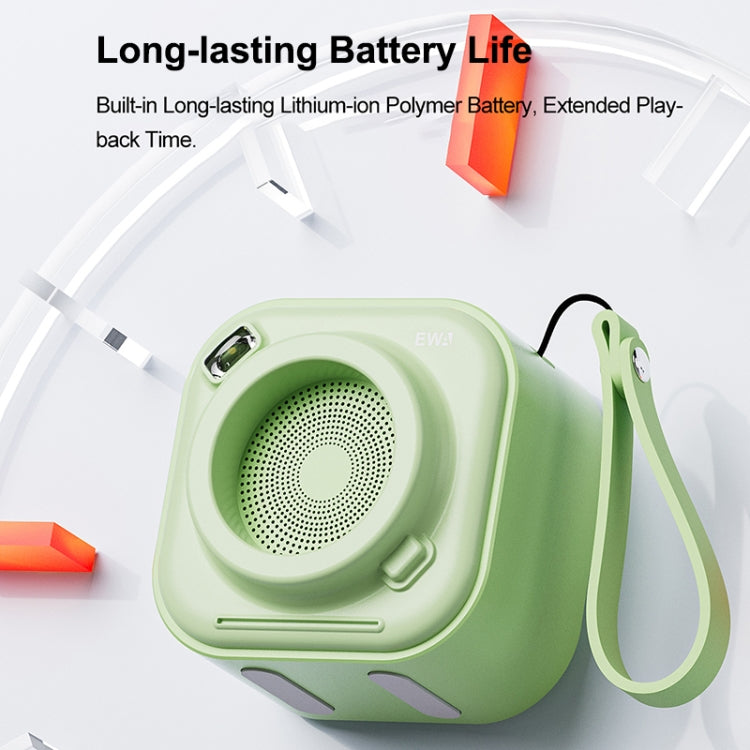 EWA A132 Portable Mini Stereo Wireless Bluetooth Speaker(Blue) - free shipping - PMC Jewellery - Order now!