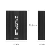 Measy ET1815 HDMI Extender Transmitter and Receiver Converter, Transmission Distance: 150m, Plug:UK