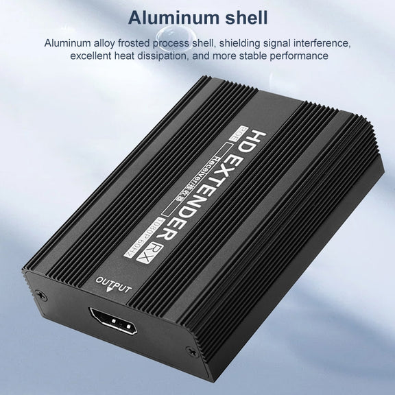 Measy ET1815 HDMI Extender Transmitter and Receiver Converter, Transmission Distance: 150m, Plug:UK