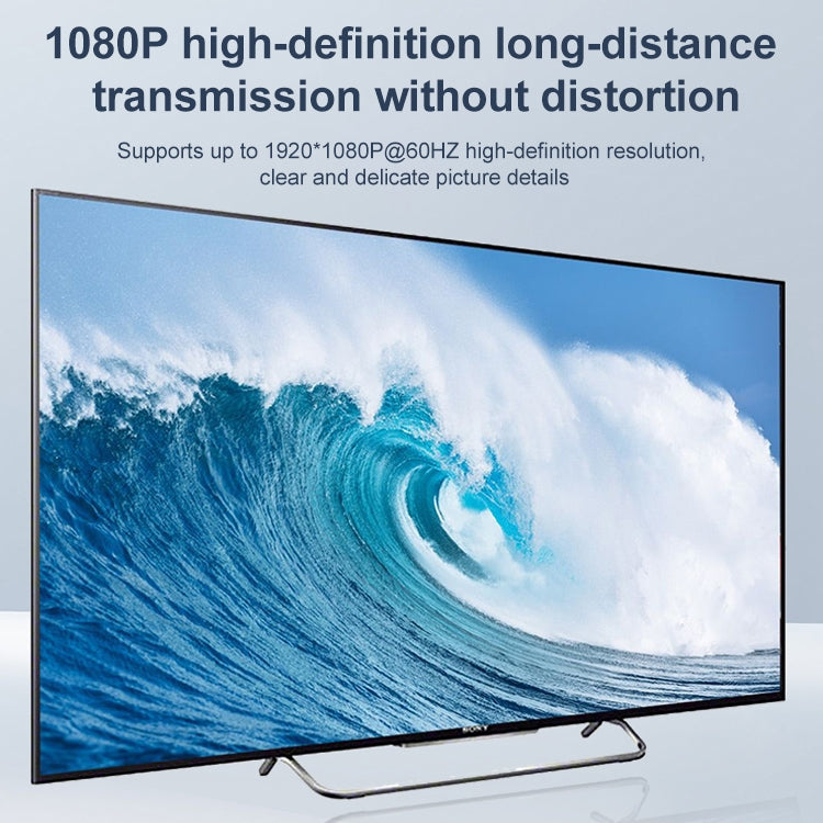 Measy ET1815 HDMI Extender Transmitter and Receiver Converter, Transmission Distance: 150m, Plug:AU - free shipping - PMC Jewellery - Order now!