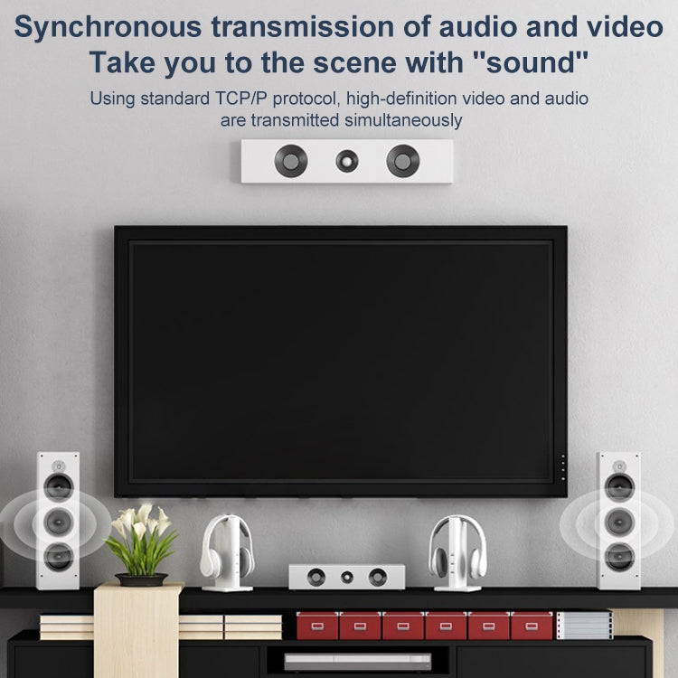 Measy ET1815 HDMI Extender Transmitter and Receiver Converter, Transmission Distance: 150m, Plug:UK - free shipping - PMC Jewellery - Order now!