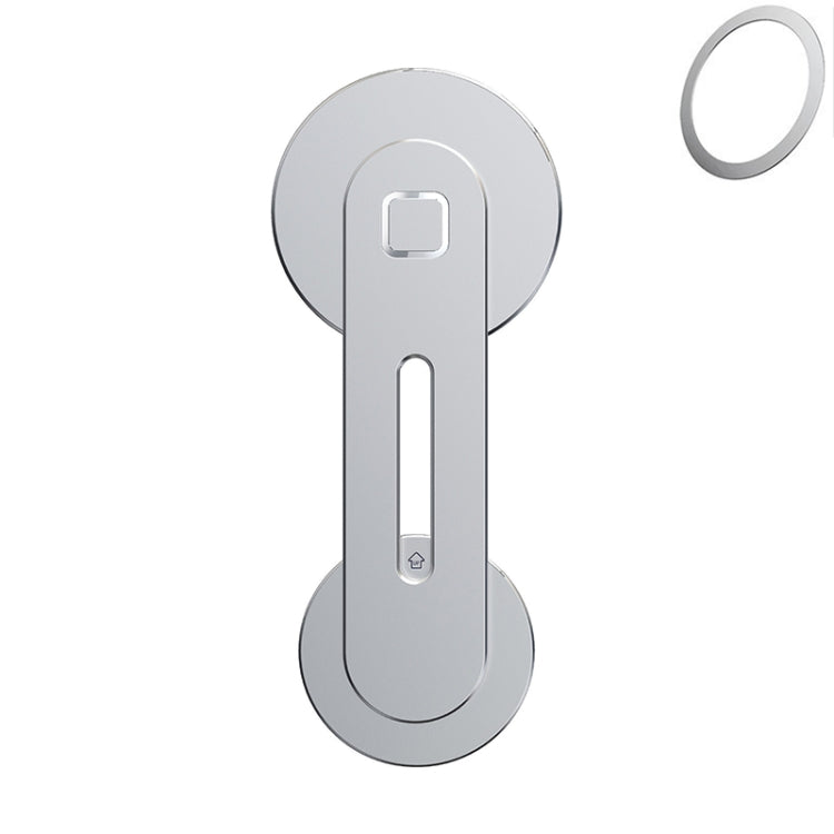 ZF011 For Tesla MagSafe Magnetic Hidden Phone Holder, Ordinary Version(Silver) - Car Holders by PMC TechLife | Online Shopping South Africa | PMC TechLife | Buy Now Pay Later Mobicred