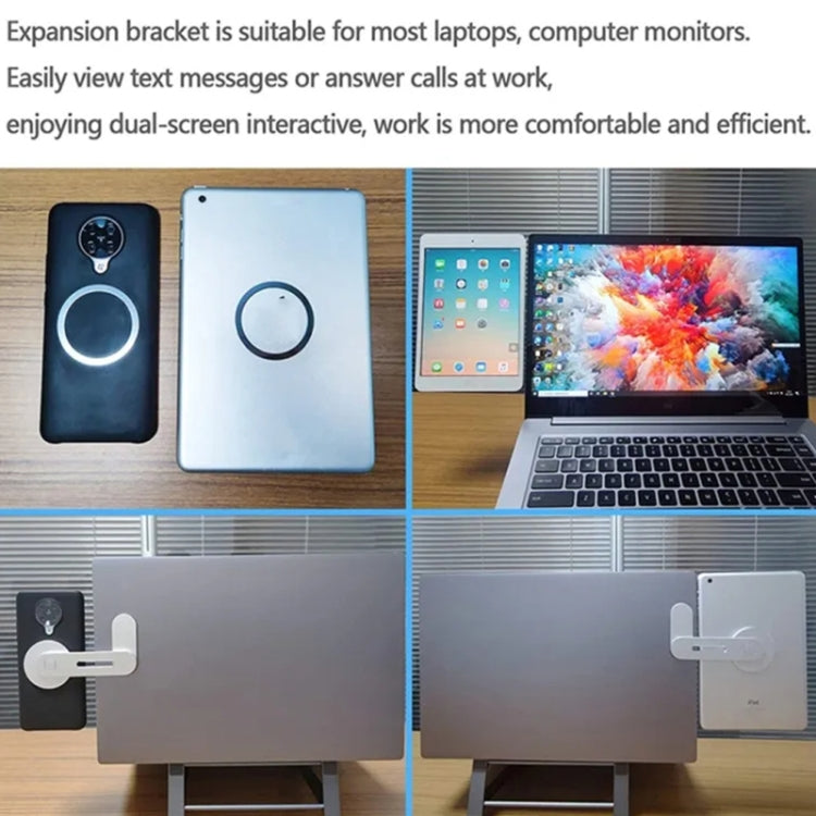 ZF010 For Tesla Magnetic Hidden Phone Holder, with Magnets Sheet(Black) - Car Holders by PMC TechLife | Online Shopping South Africa | PMC TechLife | Buy Now Pay Later Mobicred