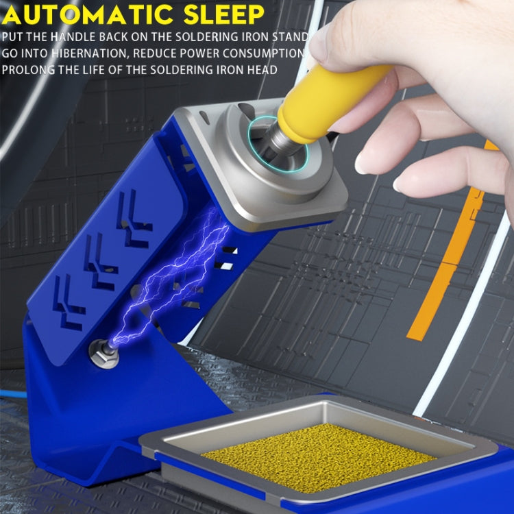Mechanic 210MAX Dual Station Thermostatic Adjustable Digital Display Soldering Station, Plug:US - free shipping - PMC Jewellery - Order now!