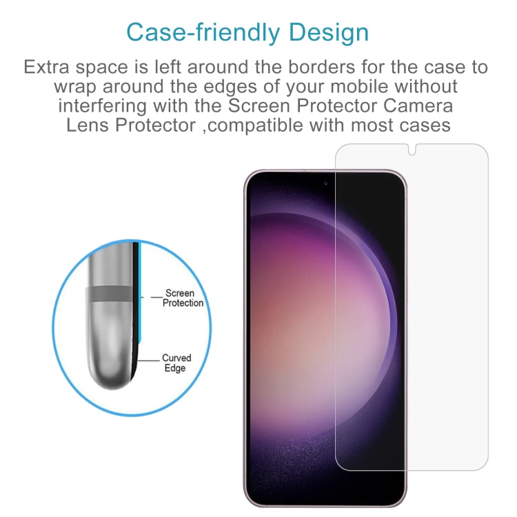 For Samsung Galaxy S24+ 5G 50pcs 0.18mm 9H 2.5D Tempered Glass Film, Support Fingerprint Unlocking - Galaxy S24+ 5G Tempered Glass by PMC TechLife | Online Shopping South Africa | PMC TechLife