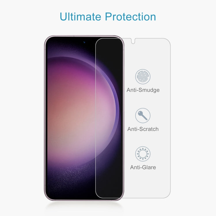 For Samsung Galaxy S24+ 5G 50pcs 0.18mm 9H 2.5D Tempered Glass Film, Support Fingerprint Unlocking - Galaxy S24+ 5G Tempered Glass by PMC TechLife | Online Shopping South Africa | PMC TechLife