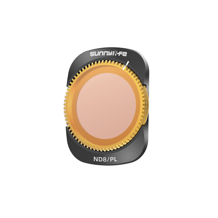 For DJI OSMO Pocket 3 Sunnylife Camera Lens Magnetic Metal Filter, Filter:ND8PL - Lens Accessories by Sunnylife | Online Shopping South Africa | PMC TechLife | Buy Now Pay Later Mobicred