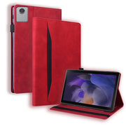 For Lenovo Tab M11 / Xiaoxin Pad 11 2024 Business Shockproof Horizontal Flip Leather Tablet Case(Red)