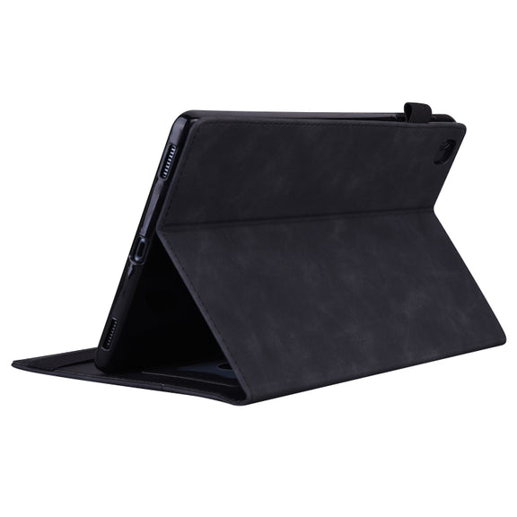For Lenovo Tab M11 / Xiaoxin Pad 11 2024 Business Shockproof Horizontal Flip Leather Tablet Case(Black)