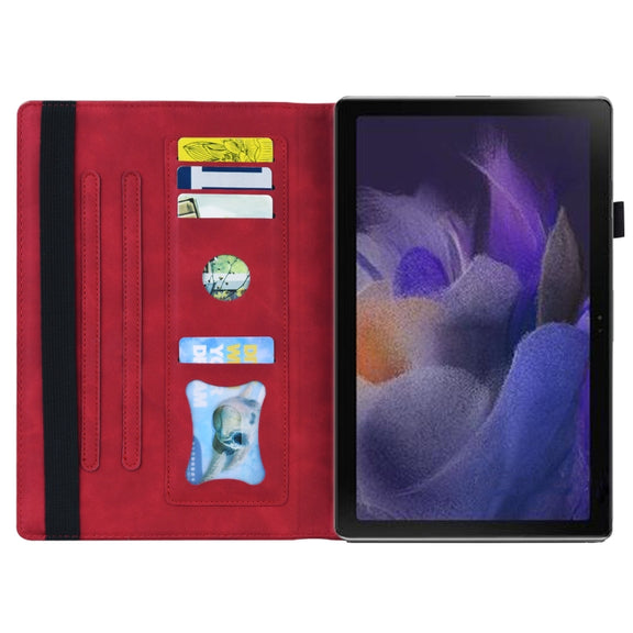 For Lenovo Tab K11 Plus / M11 Plus Business Shockproof Horizontal Flip Leather Tablet Case(Red)