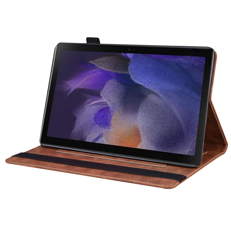 For Lenovo Tab K11 Plus / M11 Plus Business Shockproof Horizontal Flip Leather Tablet Case(Brown) - Lenovo by PMC TechLife | Online Shopping South Africa | PMC TechLife | Buy Now Pay Later Mobicred