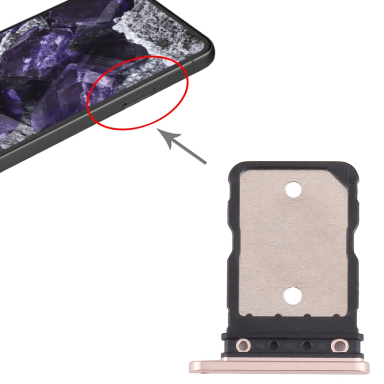 For Google Pixel 8 Original SIM Card Tray (Gold) - Card Tray by PMC TechLife | Online Shopping South Africa | PMC TechLife | Buy Now Pay Later Mobicred