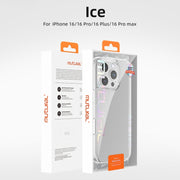 For iPhone 16 Pro Mutural Ice Series TPU Phone Case(Transparent)