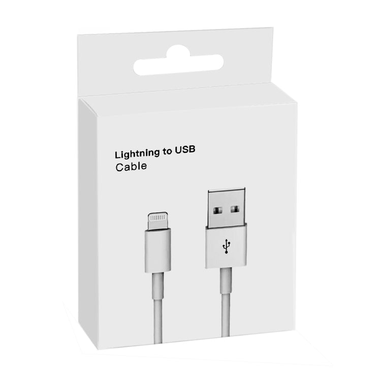 USB to 8 Pin Fast Charging Data Cable, Length: 1m - free shipping - PMC Jewellery - Order now!