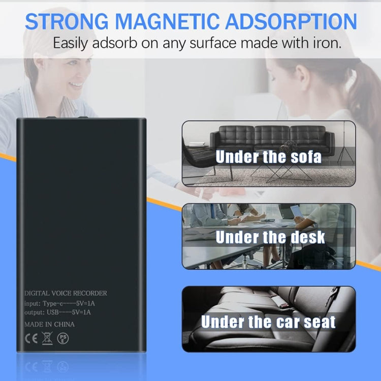 MZ006 Smart HD Noise Reduction Recorder, Capacity:32GB