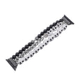 For Apple Watch Series 6 40mm Skull Beaded Watch Band(White) - Watch Bands by PMC TechLife | Online Shopping South Africa | PMC TechLife