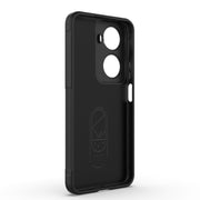 For Huawei nova 11 SE Magic Shield TPU + Flannel Phone Case(Black)