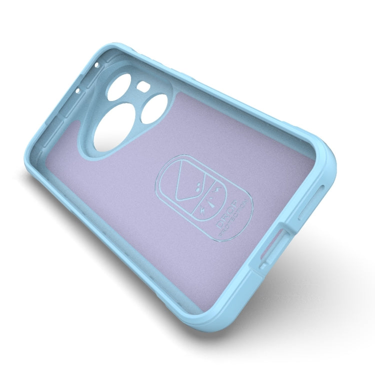 For Huawei Pura 70 Pro / 70 Pro+ Magic Shield TPU + Flannel Phone Case(Dark Green)