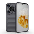 For Huawei Pura 70 Pro / 70 Pro+ Magic Shield TPU + Flannel Phone Case(Dark Grey) - Huawei Cases by PMC TechLife | Online Shopping South Africa | PMC TechLife | Buy Now Pay Later Mobicred