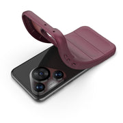 For Huawei Pura 70 Pro / 70 Pro+ Magic Shield TPU + Flannel Phone Case(Purple)