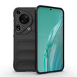 For Huawei Pura 70 Ultra Magic Shield TPU + Flannel Phone Case(Black) - Huawei Cases by PMC TechLife | Online Shopping South Africa | PMC TechLife | Buy Now Pay Later Mobicred