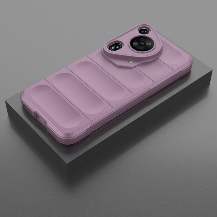 For Huawei Pura 70 Ultra Magic Shield TPU + Flannel Phone Case(Purple) - Huawei Cases by PMC TechLife | Online Shopping South Africa | PMC TechLife | Buy Now Pay Later Mobicred