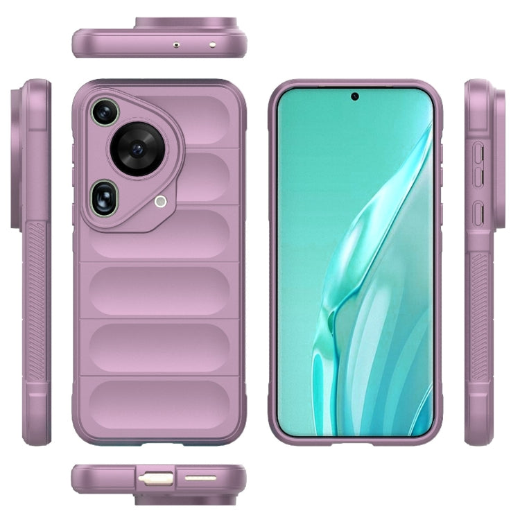 For Huawei Pura 70 Ultra Magic Shield TPU + Flannel Phone Case(Purple) - Huawei Cases by PMC TechLife | Online Shopping South Africa | PMC TechLife | Buy Now Pay Later Mobicred