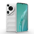For Huawei Pura 70 Ultra Magic Shield TPU + Flannel Phone Case(White) - Huawei Cases by PMC TechLife | Online Shopping South Africa | PMC TechLife | Buy Now Pay Later Mobicred