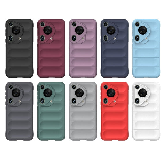 For Huawei Pura 70 Ultra Magic Shield TPU + Flannel Phone Case(White)