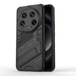 For Xiaomi 14 Ultra 5G Punk Armor 2 in 1 PC + TPU Phone Case with Holder(Black) - 14 Ultra Cases by PMC TechLife | Online Shopping South Africa | PMC TechLife | Buy Now Pay Later Mobicred