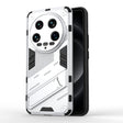 For Xiaomi 14 Ultra 5G Punk Armor 2 in 1 PC + TPU Phone Case with Holder(White) - 14 Ultra Cases by PMC TechLife | Online Shopping South Africa | PMC TechLife | Buy Now Pay Later Mobicred