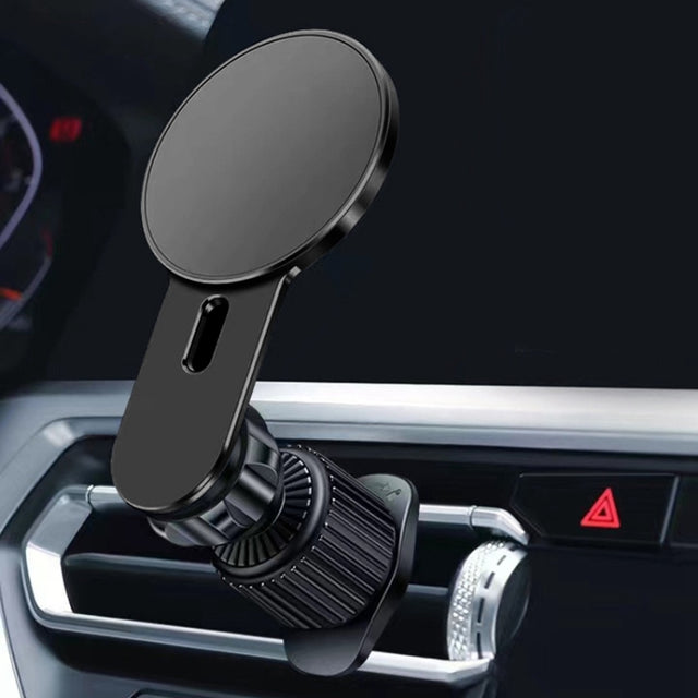 360 Degree Rotating Car Air Outlet Magnetic Phone Holder(Black)