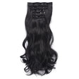 50cm 16 Card Long Curly Hair Wig Seamless Hair Extension Piece(3.2#) - free shipping - PMC TechLife - Order now!