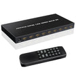 NK-E80 4K 30Hz 8 In 1 Out HDMI 8-way Screen Splitter KVM Switch(UK Plug) - Switch by PMC TechLife | Online Shopping South Africa | PMC TechLife | Buy Now Pay Later Mobicred