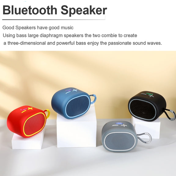 T&G TG662 Portable Subwoofer Wireless Bluetooth Speaker(Black)