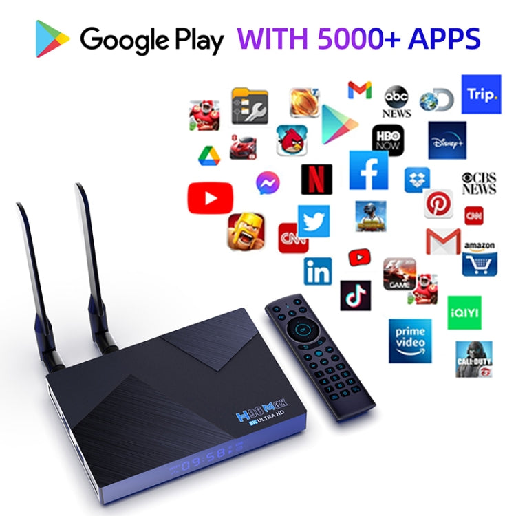 H96 Max V58 Android 12.0 Smart TV Box, 8GB+64GB, Quad-core Cortex-A76 and Quad-core Cortex-A55(US Plug) - Others by PMC TechLife | Online Shopping South Africa | PMC TechLife | Buy Now Pay Later Mobicred