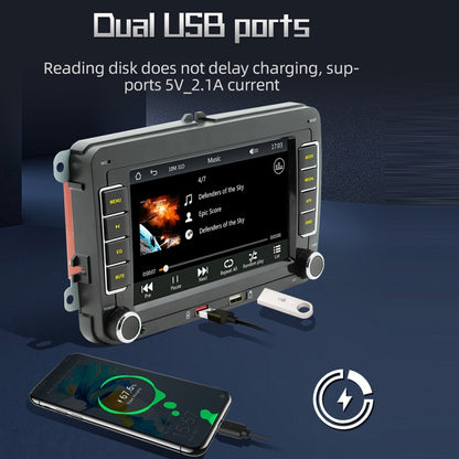 F9070 For Volkswagen 7 inch Portable Car MP5 Player Support CarPlay / Android Auto(Black) - Car MP3 & MP4 & MP5 by PMC Jewellery | Online Shopping South Africa | PMC Jewellery | Buy Now Pay Later Mobicred