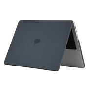 For MacBook Pro 16 inch M3 Laptop Matte Style Protective Case(Black)
